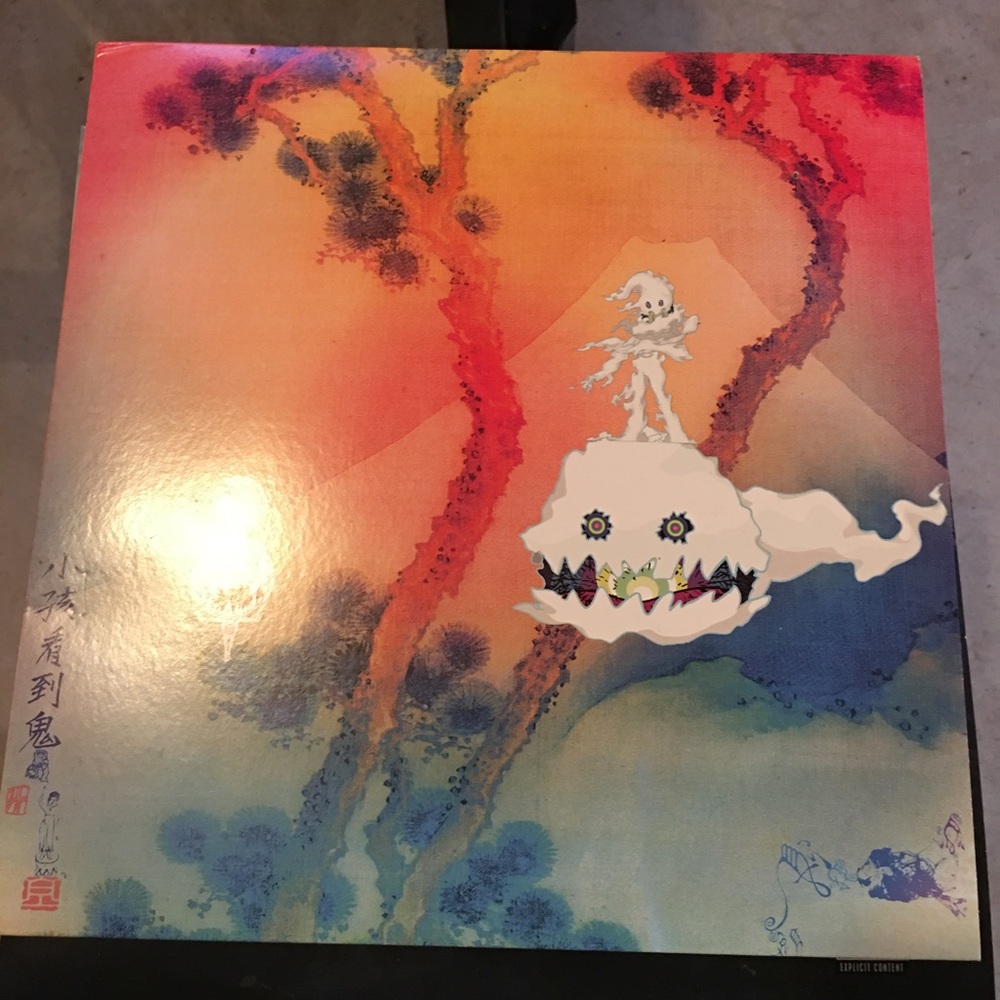 KSG kids see ghosts vinyl record